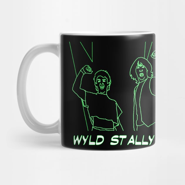 Neon Wyld Stallyns Bill and Ted movie band by Blaze_Belushi